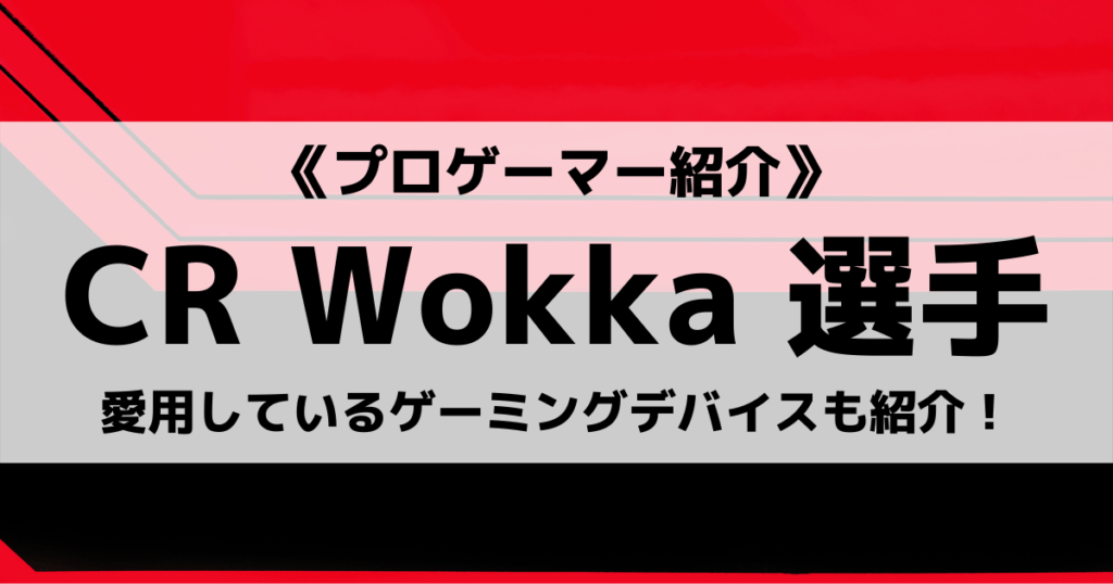 「CRのWokka（ウォッカ）はどんな人？APEX感度や大会実績紹介！」のアイキャッチ画像
