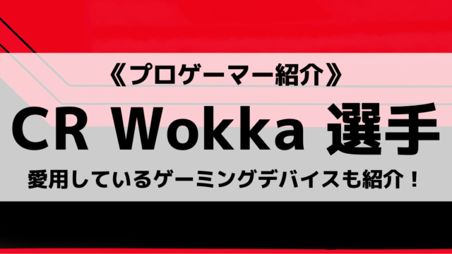 「Crazy Raccoon」の「Wokka」選手について紹介！