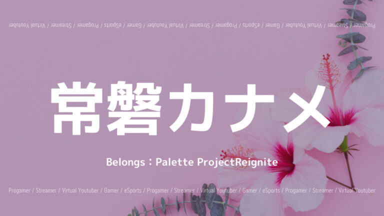 Palette Project 常磐カナメ