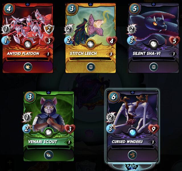 Splinterlandsのpack開封