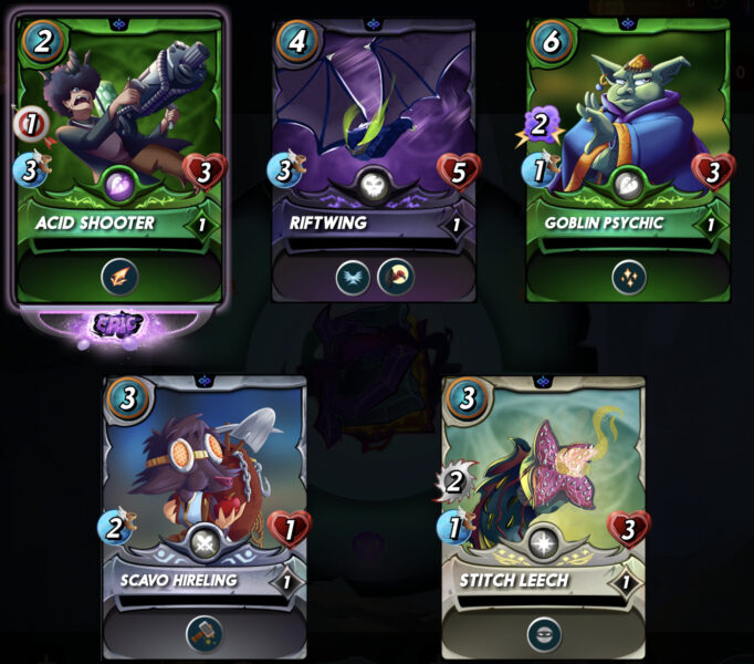 Splinterlandsのpack開封