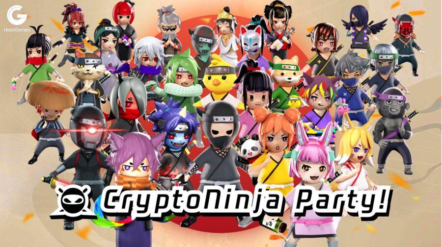 「CryptoNinja Party! 第1回ゲームNFTセールを7月上旬に開催！」のアイキャッチ画像
